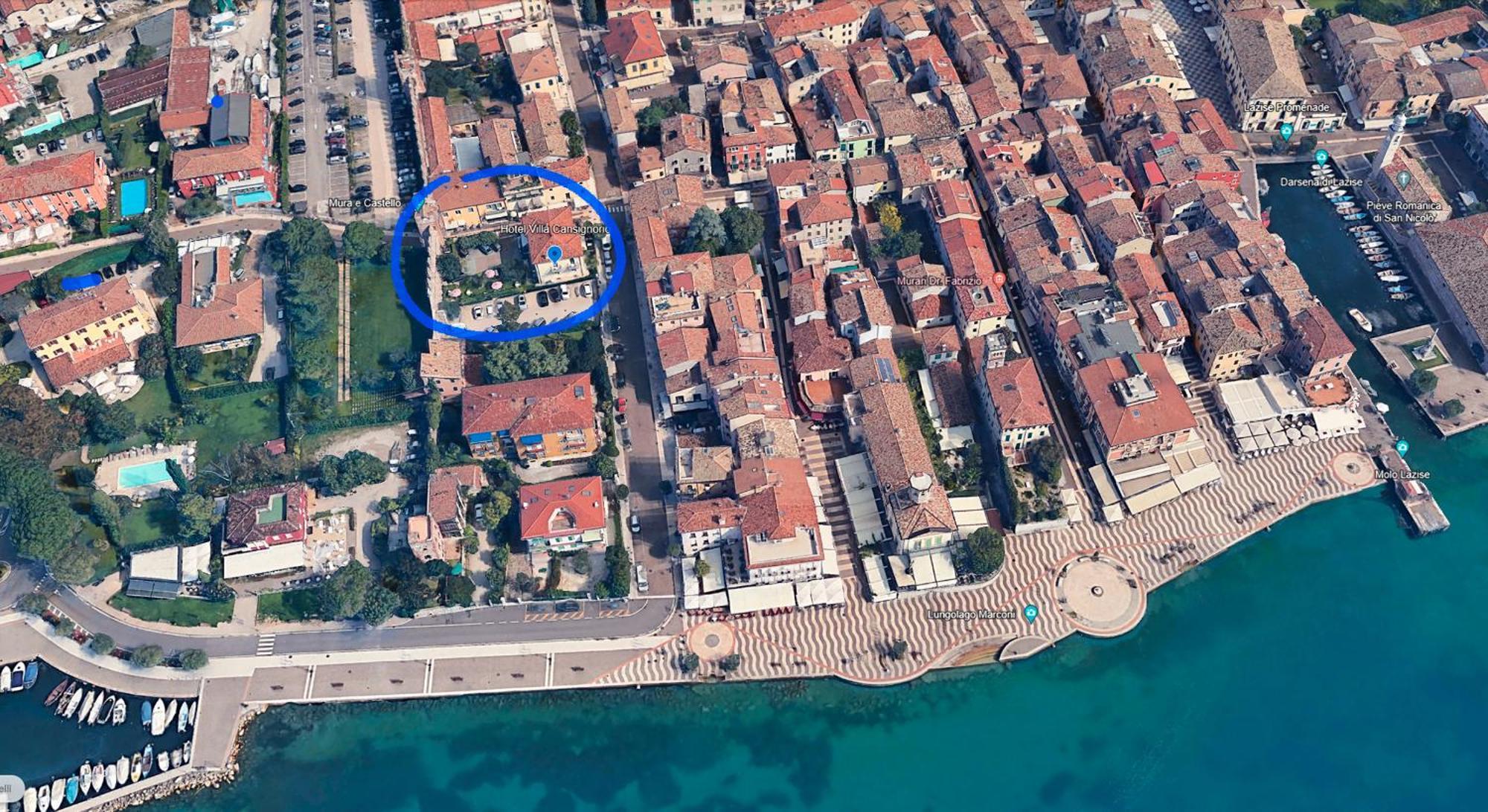 Hotel Villa Cansignorio Лацизе Екстер'єр фото